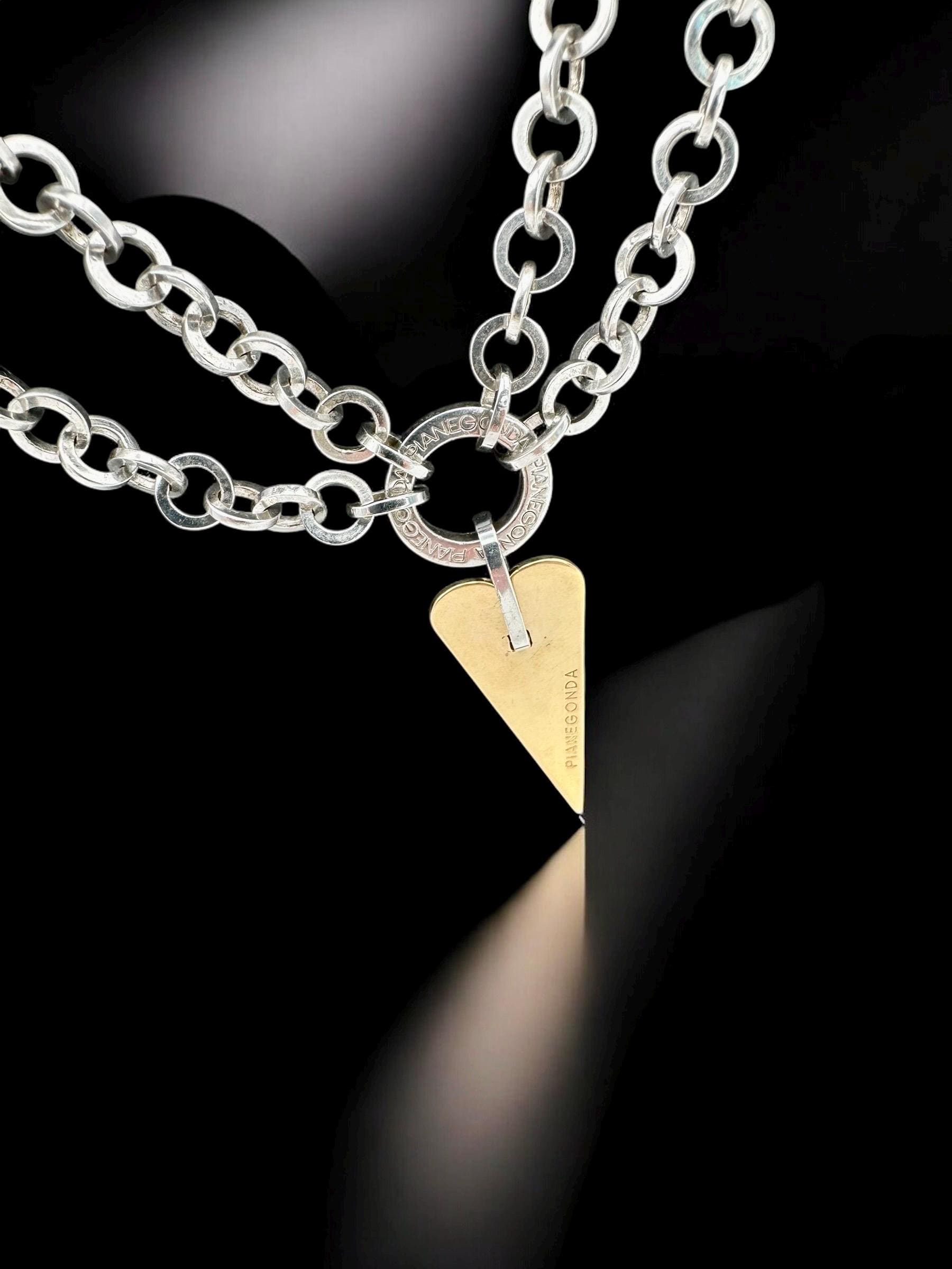 専用12860 PIANEGONDA シルバー チェーンネックレス 12860 PIANEGONDA シルバー チェーンネックレス