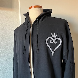 Kingdom hearts heartless hoodie hot sale