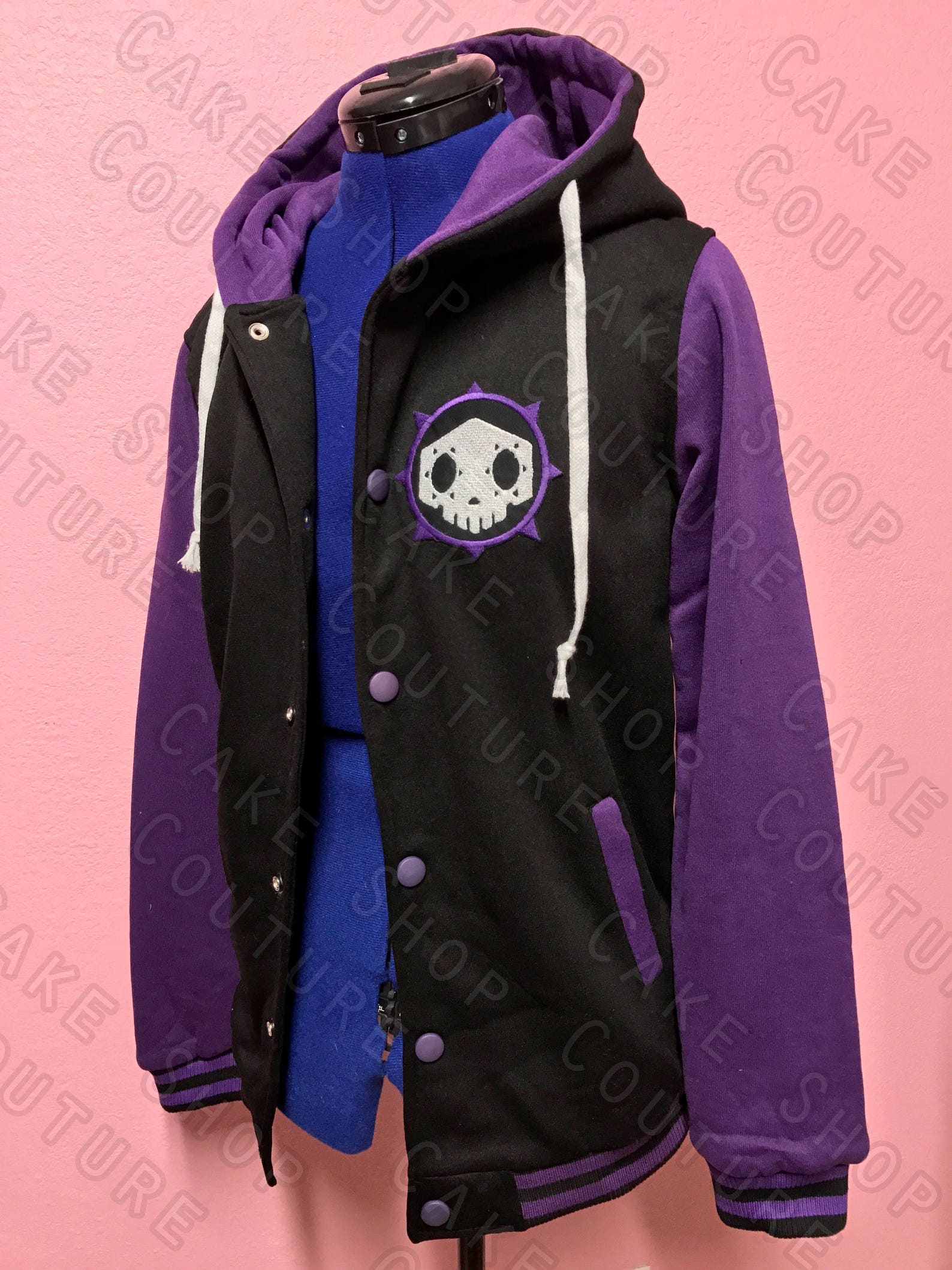 Sombra Overwatch Inspired Varsity Hoodie Jacket Etsy