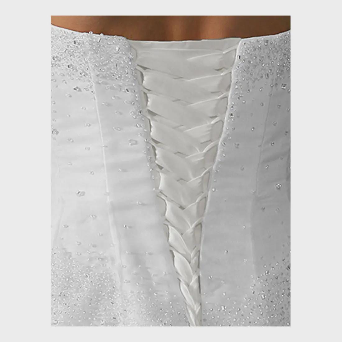corset insert for wedding dress Private Label Custom Chiffon Insert Corset Wedding Dress