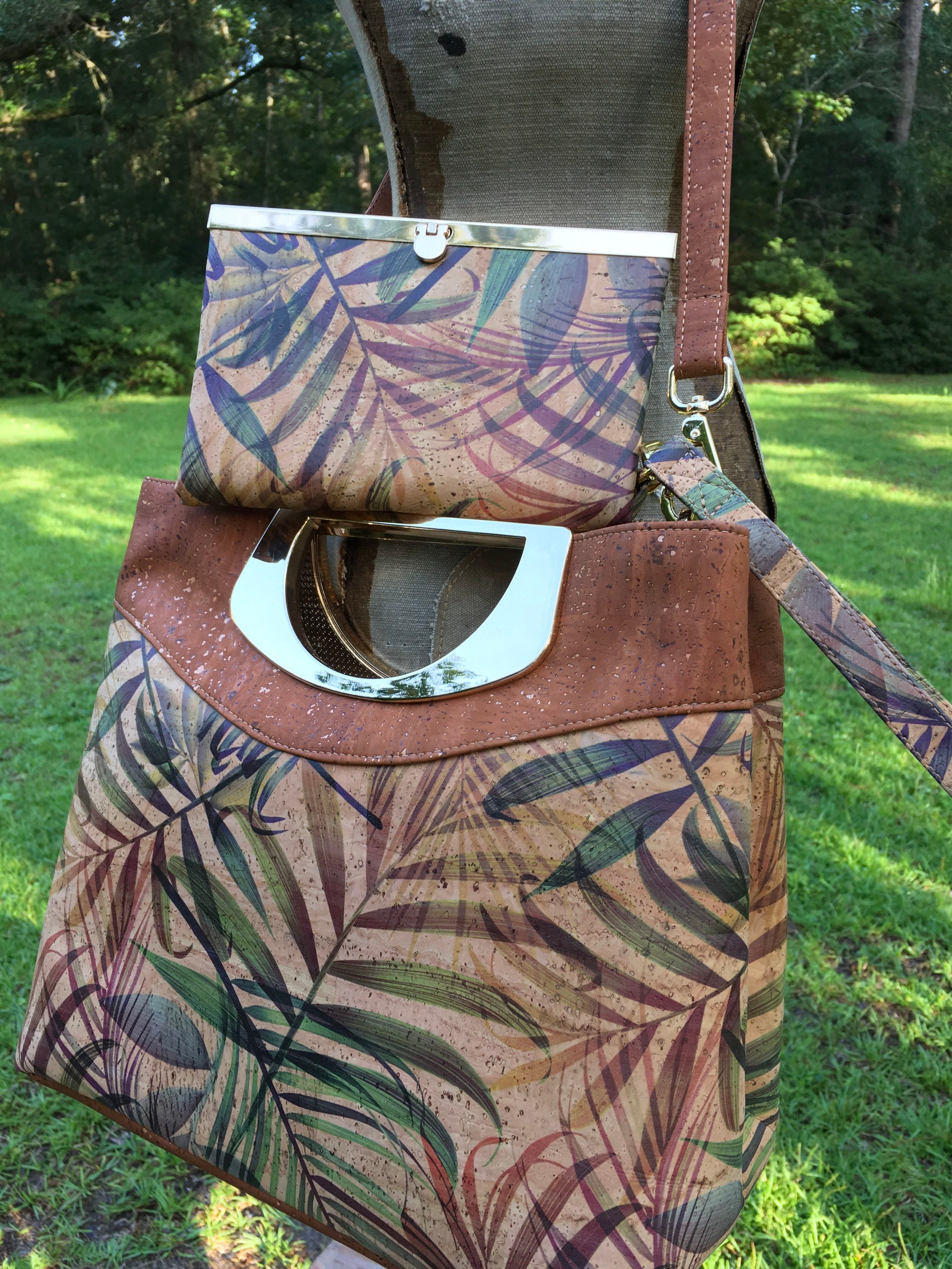 Genuine Portugal Cork Handbag Etsy