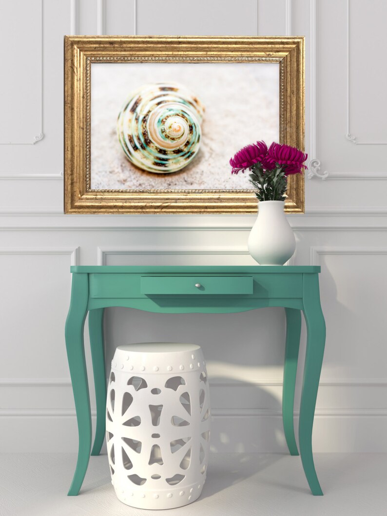 Toques De Color Turquesa Decoracion Casera Arte De La Pared Etsy