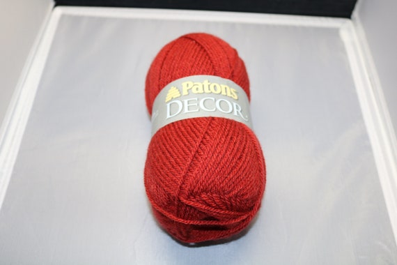 Patons Decor Yarn Colorrustic 75 Acrylic 25 Wool Blend Etsy