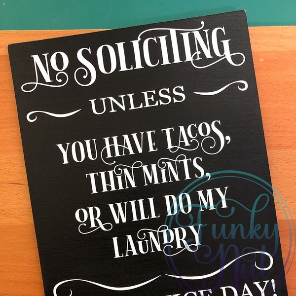 No Soliciting Porch Sign, SVG, PNG, EPS, Funny Porch Sign, Funny No Soliciting Sign, Digital Download, Funny Go Away Sign
