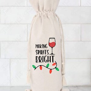Aazon.co: OKBA 15 PCS Subliation Wine Gift Bag Blank, Canvas Wine Bottle Bag With Drawstring