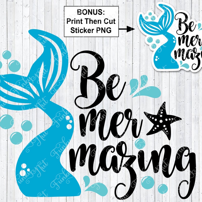 Be Mermazing Svg - Etsy