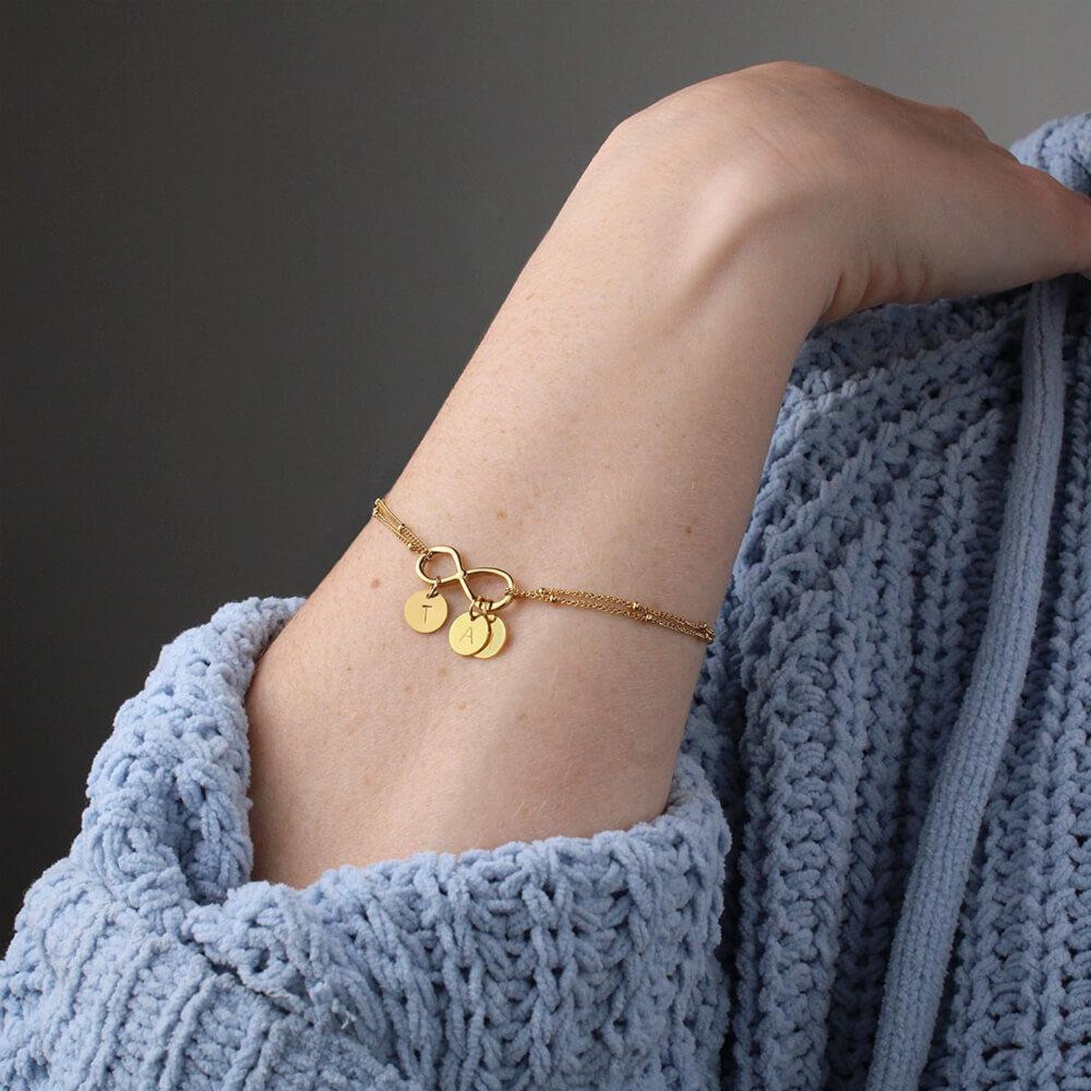 Thinking of You Gift Thinking of You Bracelet Just Because  Etsy
