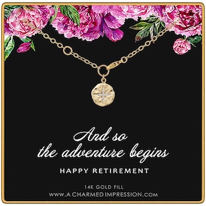 Retirement Gift: Gold Starburst Compass Bracelet