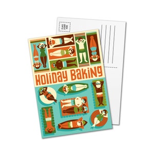 Holiday Baking Postcards