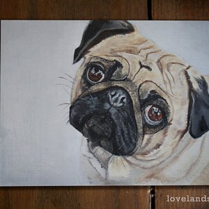 Beagle painting on canvas image 7