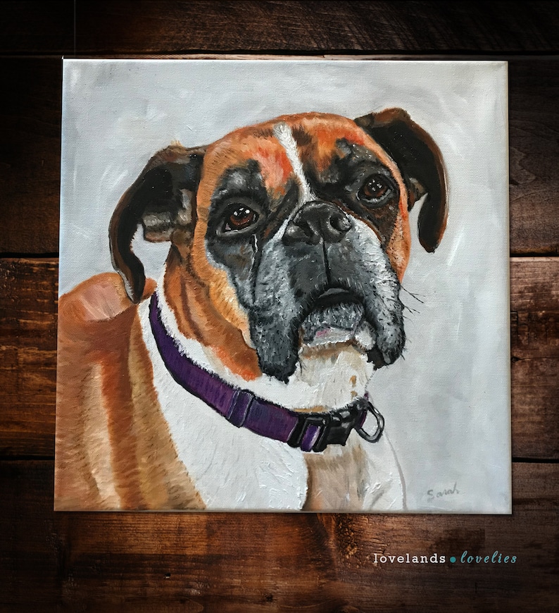 Beagle painting on canvas image 9