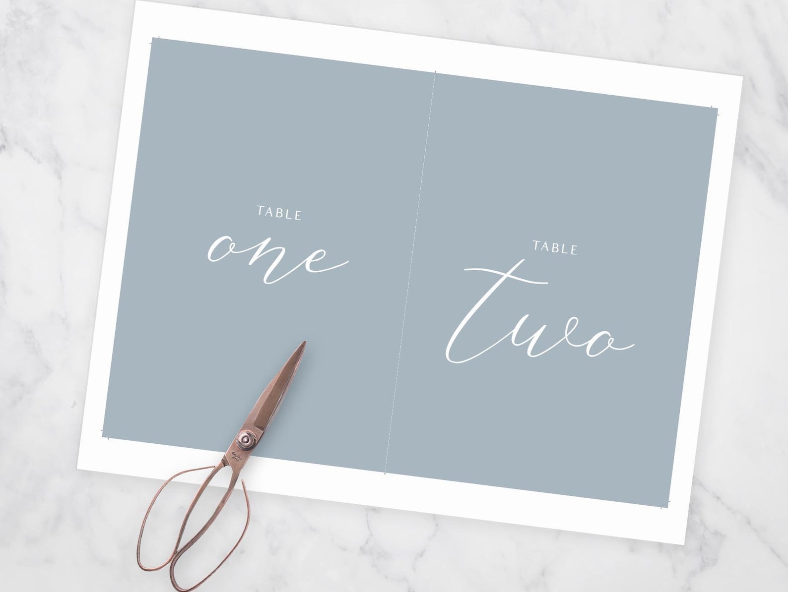 Script Table Number Template Classic Romantic Printable - Etsy