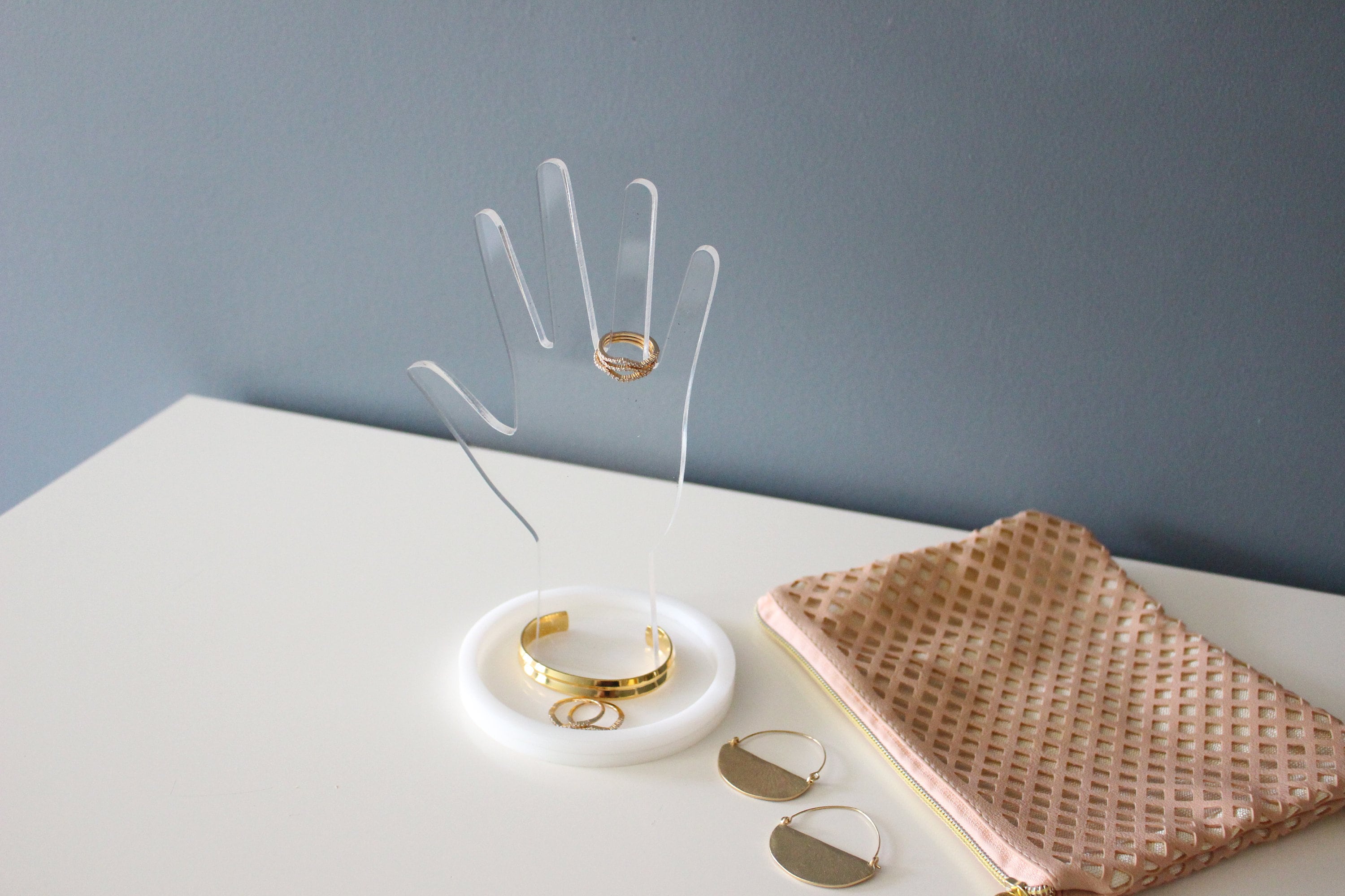 Hand Jewelry display for bracelets, rings and watches - Made on a Glowforge  - Glowforge Owners Forum