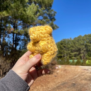 crochet gummy bear toy