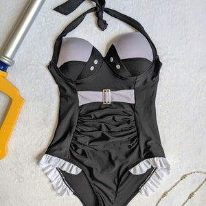 Kingdom Hearts Xion Swim Suit Bathing Suit Cosplay Costume One Piece Beach Summer Wear Womens Girls Female Swimwear Outfit Swimwear KH3 image 1
