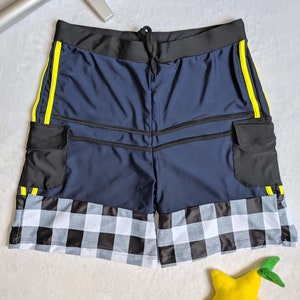 Kingdom Hearts 3 Riku Swim Trunks Shorts Bathing Suit Cosplay Costume Casual Beach Summer Wear Basketball Sports Gym Outfit Swimwear KH3