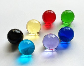 Final Fantasy VII 7 Materia Glass Marbles Orbs FFVII FF7 Summon Magic Command Meteor Black 30mm 40mm 100mm Cosplay Prop Free US Shipping