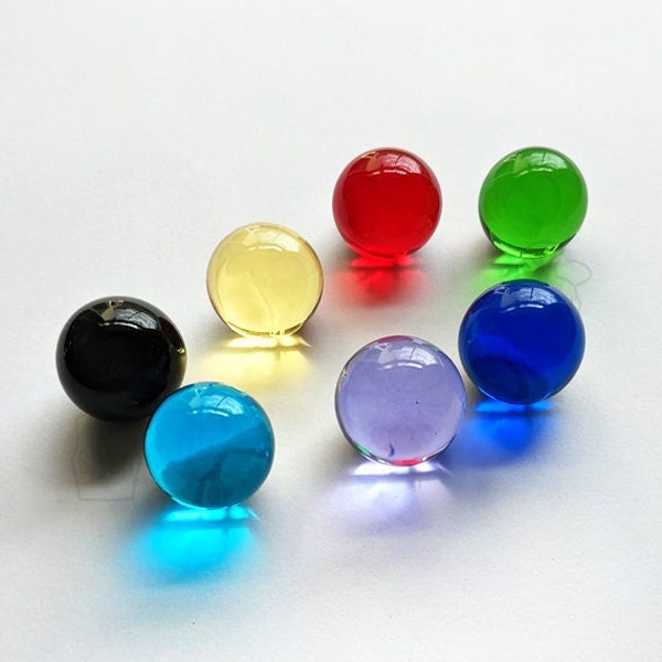 Final Fantasy VII 7 Materia Glass Marbles Orbs FFVII FF7 Summon Magic Command Meteor Black 30mm 40mm 100mm Cosplay Prop Free US Shipping