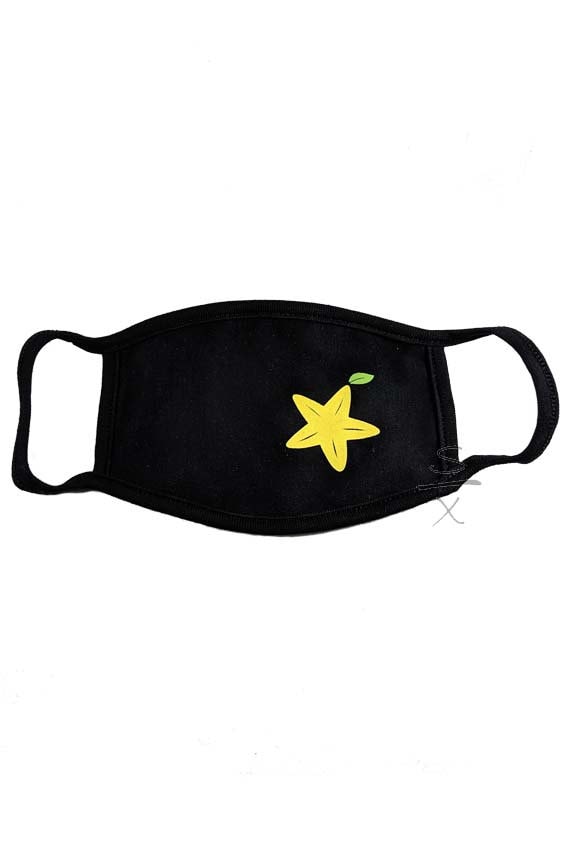 Kingdom Hearts Paopu Fruit Dust Mask Cosplay Costume Accessory Face Cotton Breathable