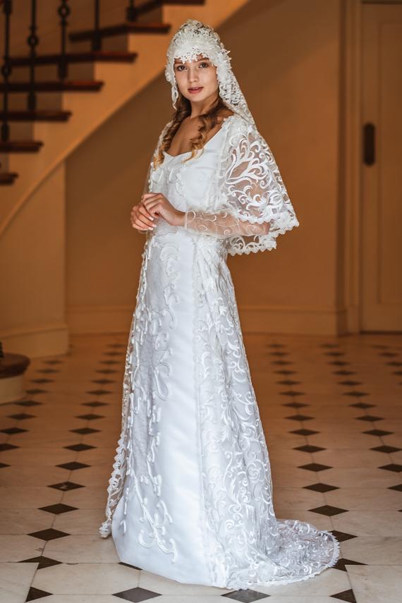 Padme Amidala Wedding Dress With Pockets Star Wars Cosplay Costume Ivory  off White - Etsy