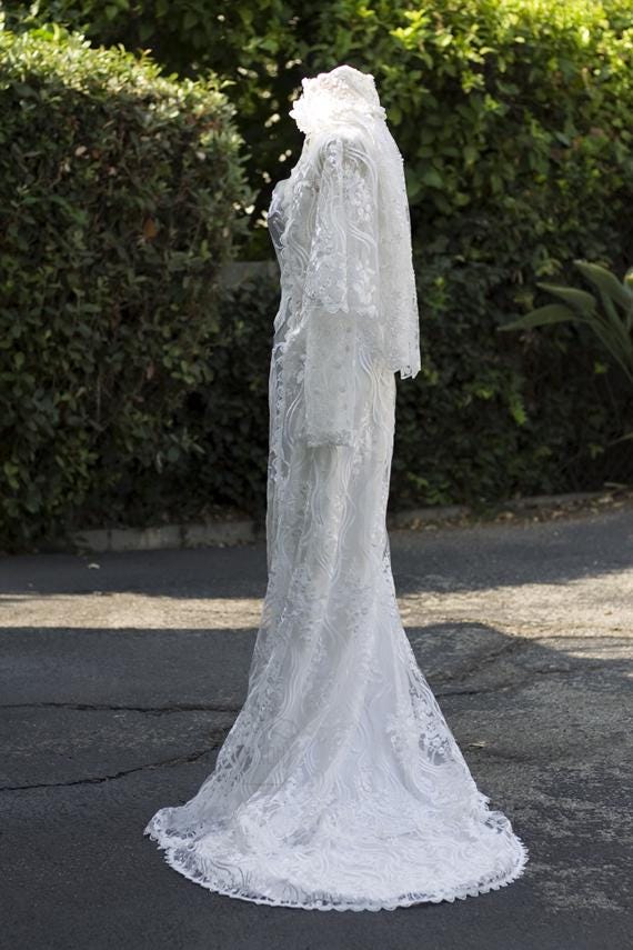 Padme Amidala Wedding Dress With Pockets Star Wars Cosplay Costume Ivory  off White - Etsy