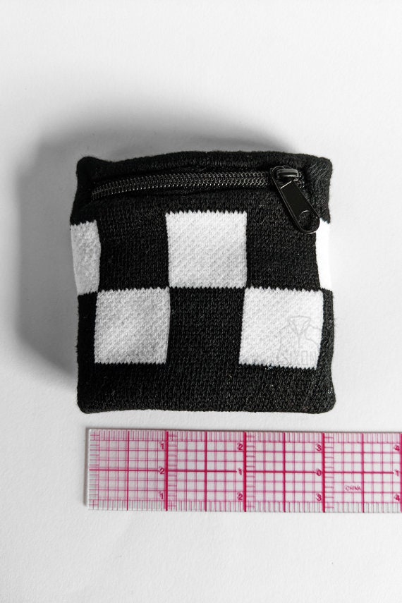 キングダムハーツ ロクサス リストバンド チェック柄 ラージ ブラック