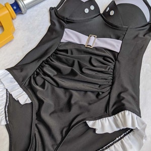 Kingdom Hearts Xion Swim Suit Bathing Suit Cosplay Costume One Piece Beach Summer Wear Womens Girls Female Swimwear Outfit Swimwear KH3 image 2