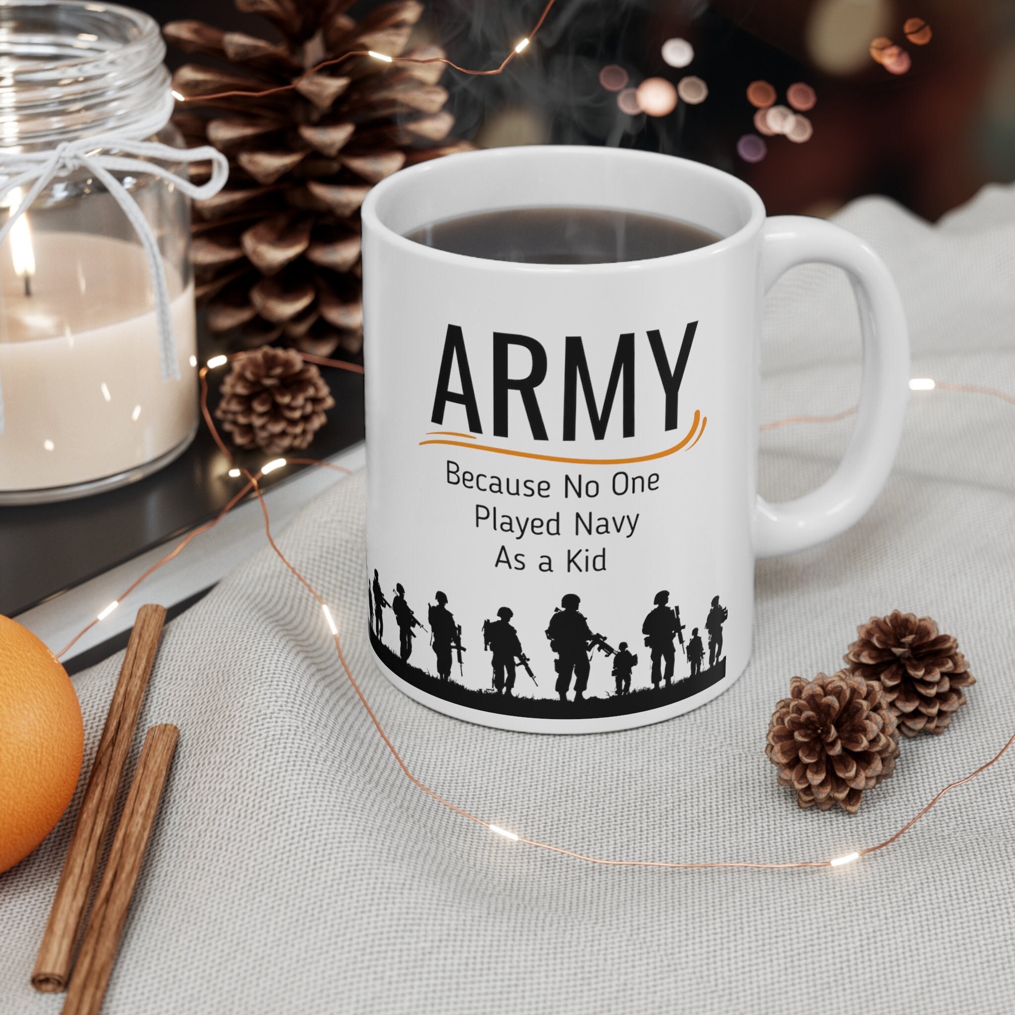 Funny Army Coffee Mug, Military Veteran Gift - Etsy