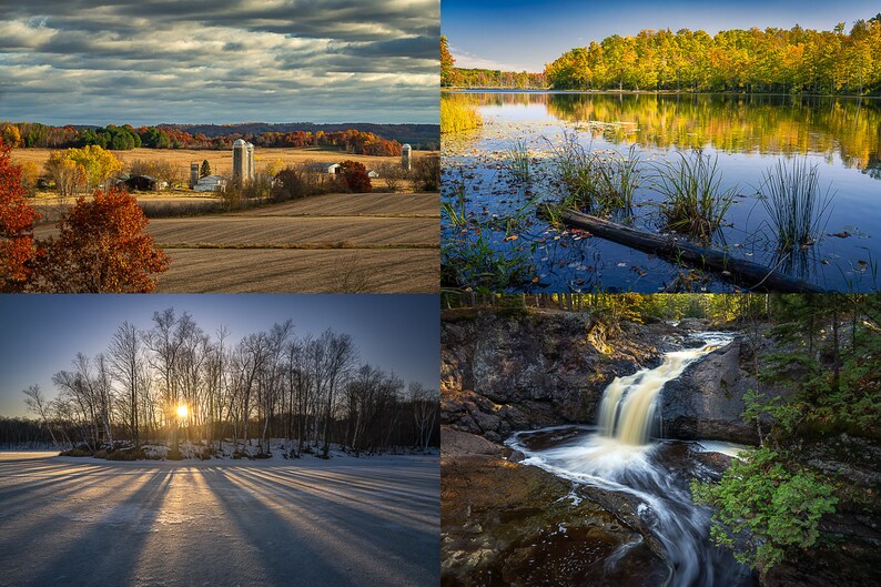 Wall Calendar 2023 Northern Wisconsin Photos Nature - Etsy