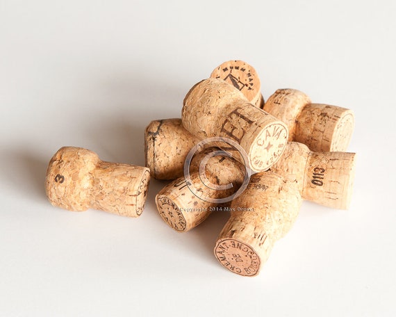 Champagne corks-25 Set Champagne corks for crafts, wine cork crafts, wine  wedding decor, champagne decoration crafts, champagne decorations