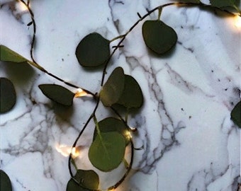 Eucalyptus garland 7 ft- Eucalyptus Garland,  Artificial Eucalyptus Wedding Table Runner, Eucalyptus Garland Wedding Garland