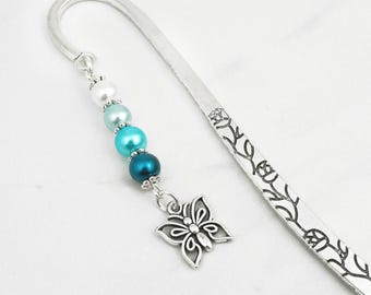 Butterfly Bookmark: Custom Beaded Insect Gifts for Mother's Day or Teachers