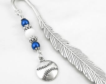 Baseball Bookmark: Sports Fan Gift, Softball Player or Coach Present