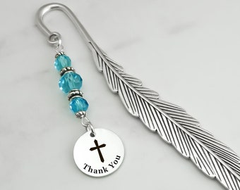 Custom Teacher Bookmark for Teacher Appreciation Week Gifts for Christian School Teacher Appreciation Gift for End of School Year Gifts