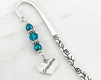 Grandma Bookmark - Grandma Charm - Unique Bookmarks - Gifts for Grandmothers