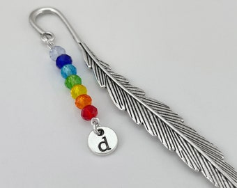 Initial Bookmark - Lowercase Initial - Tibetan Silver Bookmark - Teacher Gift - Friend Gift