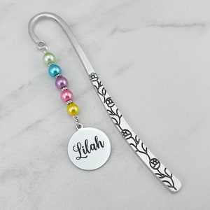 Personalized Name Bookmark - Reader Gifts - Custom Name Bookmark - Laser Engraved Name Stationary