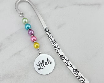 Personalized Name Bookmark - Reader Gifts - Custom Name Bookmark - Laser Engraved Name Stationary