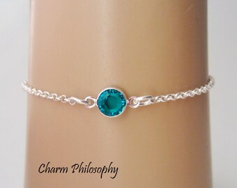 Natural Turquoise Décembre Pierre De Naissance 18K Argent Plaqué or femme Bague #MV502