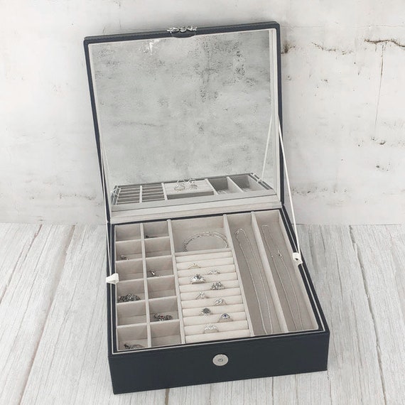 Jewelry Box Organizer for Women and Girls Jewelry Case Etsy