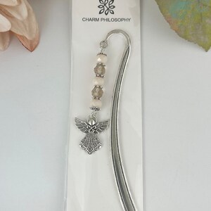Angel Bookmark Silver Guardian Angel Charm Religious Spiritual Gifts ...