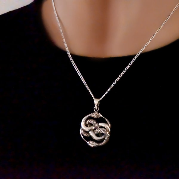 Ouroboros Necklace - Etsy