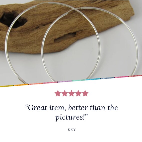 Sllaiss 925スターリングシルバー 大きなフープイヤリング レディース メンズ 円形 エンドレスフープイヤリングセット 低刺激性 3ペア 20 ビッグフープイヤリング - 925スターリングシルバージュエリー