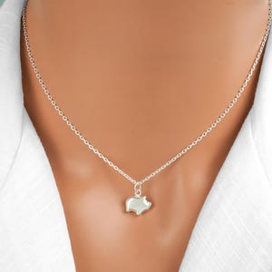 Pig Necklace - 925 Sterling Silver Pig Jewelry - Small Pig Pendant - Pig Gifts - Dainty Pig Charm Necklace