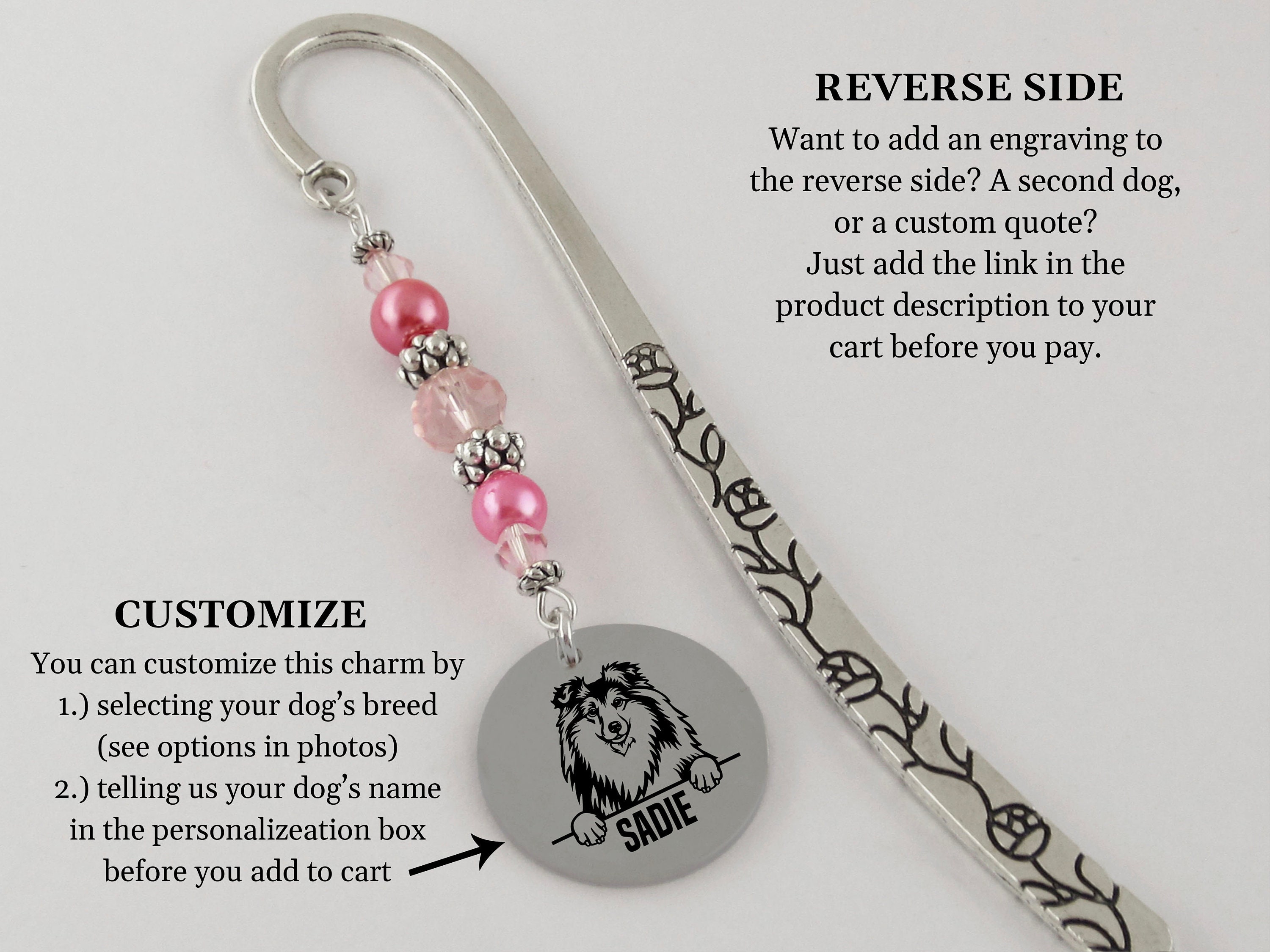 Personalized Goldendoodle Bookmark Choose Your Dog Breed - Etsy