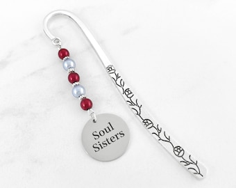 Soul Sisters Bookmark: Custom Beaded Friendship Gift