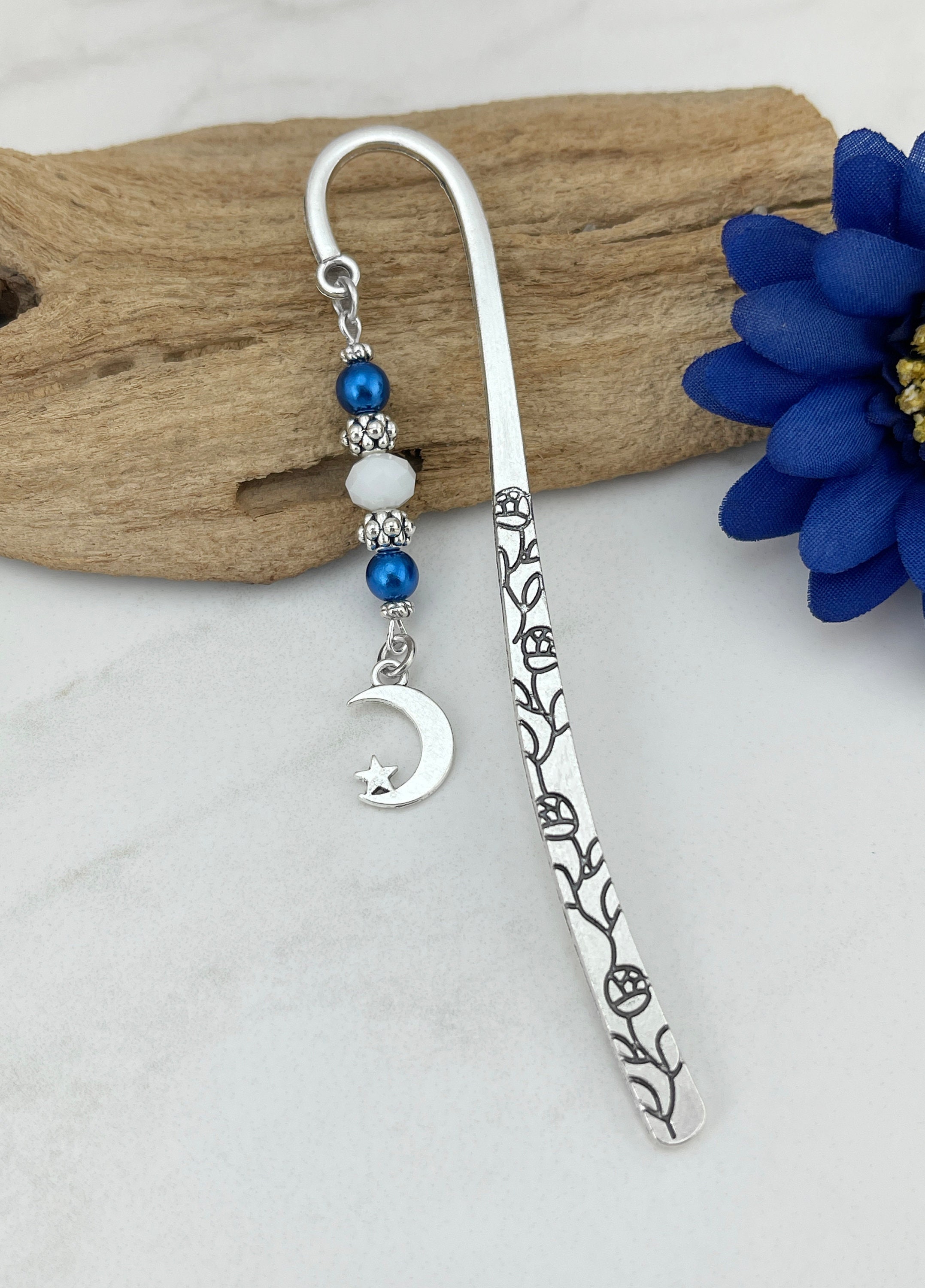 Crescent Moon and Star Bookmark Sailor Moon Inspired - Etsy