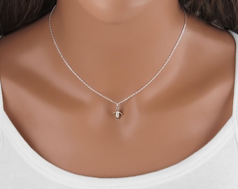 Tiny Penguin Necklace - Penguin Gift - Simple Necklace - 925 Sterling Silver Jewelry - Minimalist Penguin Jewelry