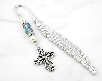 Christian Cross Bookmark - Religious Gifts for Catholic School Teachers and Church Friends
