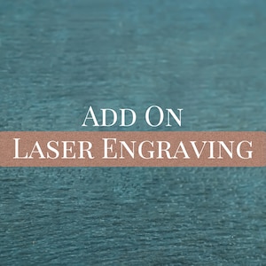 Add on Laser Engraving (for Reverse Side of Engraved Charm)